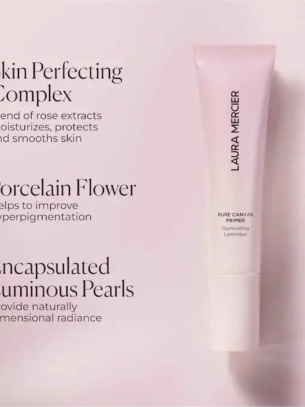 Laura Mercier Pure Canvas Primer Illuminating (0.5 oz / 15 ml) – Travel Size